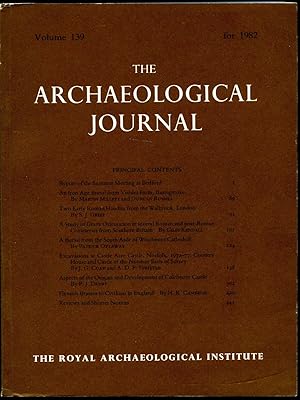 Bild des Verkufers fr The Archaeological Journal | Volume 139 For 1982 zum Verkauf von Little Stour Books PBFA Member