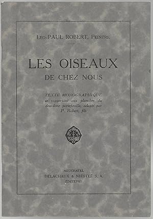 Les oiseaux de chez nous. Texte monographique se rapportant aux planches du deuxième portfeuille,...