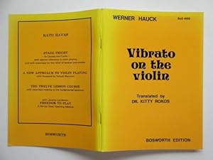Bild des Verkufers fr Vibrato on the violin zum Verkauf von Aucott & Thomas