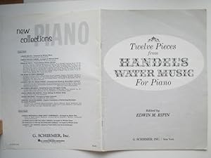 Imagen del vendedor de Twelve pieces from Handel's Water Music for piano a la venta por Aucott & Thomas