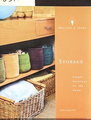 Seller image for Recipes and Ideas: Storage for sale by Mad Hatter Bookstore