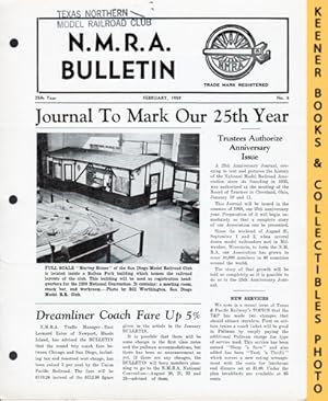 NMRA Bulletin Magazine, February 1959: 25th Year No. 6 : Official Publication of the National Mod...