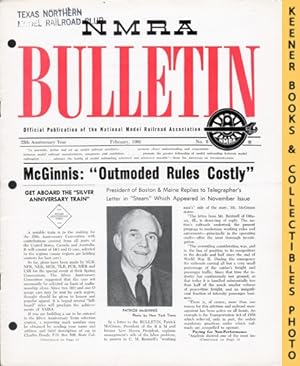 NMRA Bulletin Magazine, February 1960: 25th Anniversary Year No. 6 : Official Publication of the ...