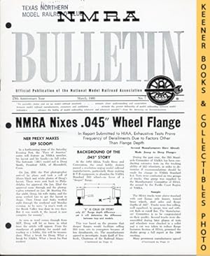 NMRA Bulletin Magazine, March 1960: 25th Anniversary Year No. 7 : Official Publication of the Nat...