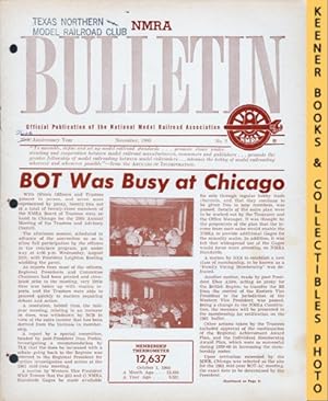 NMRA Bulletin Magazine, November 1960: 26th Year No. 2 : Official Publication of the National Mod...