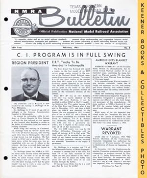 NMRA Bulletin Magazine, February 1963: 28th Year No. 5 : Official Publication of the National Mod...