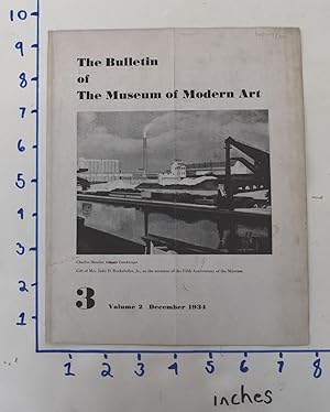 Seller image for The Bulletin of The Museum of Modern Art, December 1934 for sale by Mullen Books, ABAA