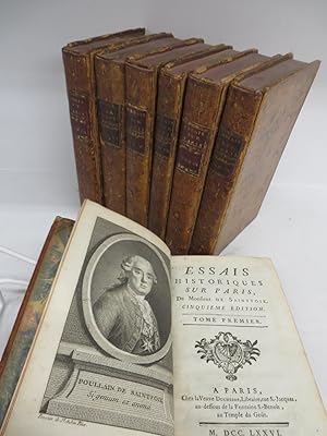 Bild des Verkufers fr Essais Historique sur Paris, de Monsieur de Saintfox. zum Verkauf von Attic Books (ABAC, ILAB)