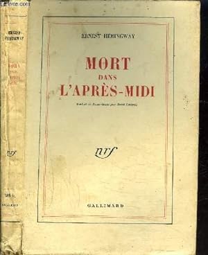 Seller image for MORT DANS L'APRES-MIDI for sale by Le-Livre