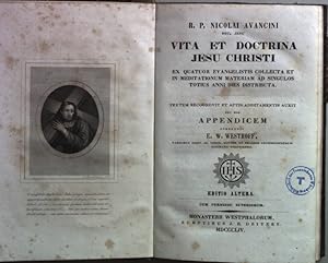 Bild des Verkufers fr Vita et Doctrina Jesu Christi. Ex quatuor Evangelistis Collecta et in Meditationum Materiam ad Singulos totius anni dies Distributa.,Textum recognovit et aptis additamentis auxit nec non Appendicem subnexuit E.W. Westhoff. zum Verkauf von books4less (Versandantiquariat Petra Gros GmbH & Co. KG)