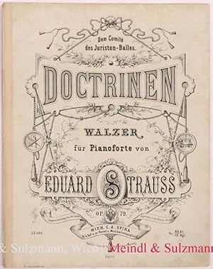 Doctrinen. Walzer für Pianoforte. Op. 79.