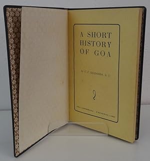 A SHORT HISTORY OF GOA