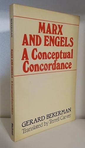 MARX AND ENGELS: A CONCEPTUAL CONCORDANCE