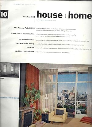 House + Home / N°10 (october 1954) : Modernization issue