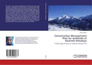 Imagen del vendedor de Conservation Management Plan for wetlands of Kashmir Himalaya : A Case Study of Hokera or Hokersar A Ramsar Site a la venta por AHA-BUCH GmbH
