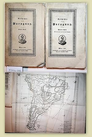 Geschichte von Paraguay, und den Missionen der Gesellschaft Jesu in diesen Ländern. 2 Bände kompl...