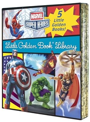 Seller image for Marvel Little Golden Book Library for sale by GreatBookPrices