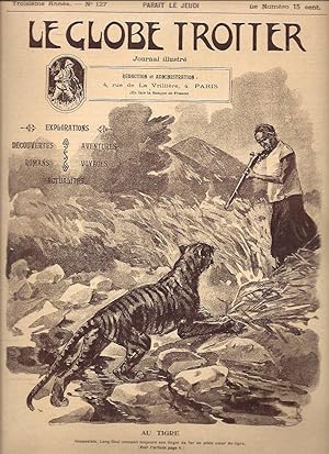 Le Globe Trotter (Journal illustré) / N°127 du 7 juillet 1904 : Au tigre (.)