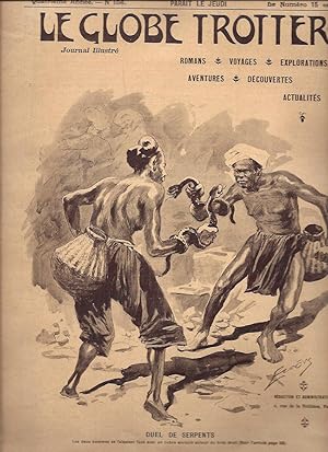 Le Globe Trotter (Journal illustré) / N°156 du 26 janvier 1905 : Duel de serpents (.)