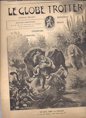 Le Globe Trotter (Journal illustré) / N°115 du 14 avril 1904 : Un duel dans la brousse (.)