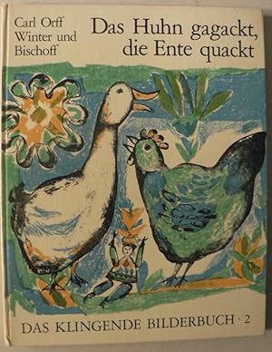 Imagen del vendedor de Das Huhn gagackt, die Ente quackt - Das klingende Bilderbuch 2 (Mit Schallplatte!) a la venta por Antiquariat UPP