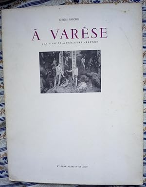 Bild des Verkufers fr  Varse zum Verkauf von Biblioteca de Babel