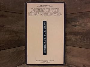 Immagine del venditore per Poetry of the First World War (Casebook) venduto da Archives Books inc.