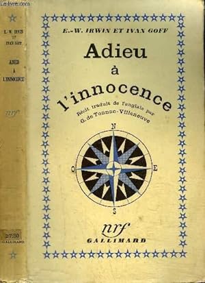Seller image for ADIEU A L'INNOCENCE for sale by Le-Livre