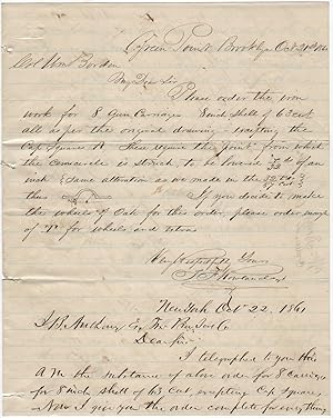 Correspondence between Thomas F. Rowland, Colonel William Borden, and J.B. Andrews regarding the ...