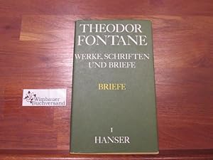 Seller image for Werke, Schriften und Briefe; Teil: Abt. 4., Briefe. Bd. 1., 1833 - 1866 / [Hrsg. d. vorliegenden Bd.: Otto Drude u. Helmuth Nrnberger] Band IV/1 for sale by Antiquariat im Kaiserviertel | Wimbauer Buchversand