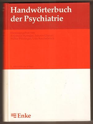 Imagen del vendedor de Handwrterbuch der Psychiatrie. a la venta por Antiquariat Neue Kritik