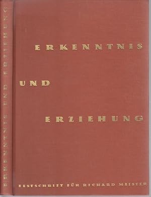 ERKENNTNIS und ERZIEHUNG.