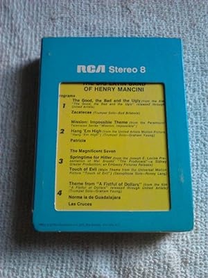 Seller image for The Big Latin Band of Henry Mancini [8 Track Cassette][Sound Recording] for sale by The Librarian's Books