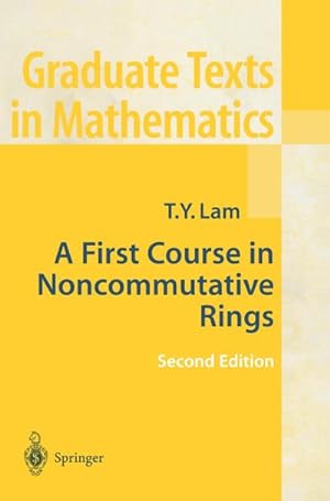 Seller image for A First Course in Noncommutative Rings for sale by AHA-BUCH GmbH