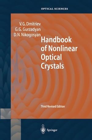 Bild des Verkufers fr Handbook of Nonlinear Optical Crystals zum Verkauf von AHA-BUCH GmbH