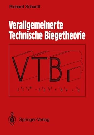 Bild des Verkufers fr Verallgemeinerte Technische Biegetheorie : Lineare Probleme zum Verkauf von AHA-BUCH GmbH