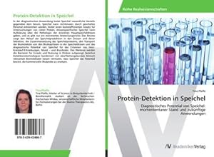 Seller image for Protein-Detektion in Speichel : Diagnostisches Potential von Speichel: momententaner Stand und zuknftige Anwendungen for sale by AHA-BUCH GmbH