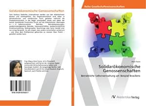 Seller image for Solidarkonomische Genossenschaften : Betriebliche Selbstverwaltung am Beispiel Brasiliens for sale by AHA-BUCH GmbH