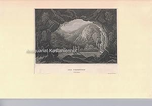 Seller image for Der Thorstein (Thringen). - Original-Stahlstich.,unten links: Aus d. Kunstanst. d. Bibliogr. Inst. in Hildbh., for sale by Antiquariat Kastanienhof