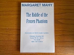Seller image for The Riddle of the Frozen Phantom - proof copy for sale by Peter Pan books