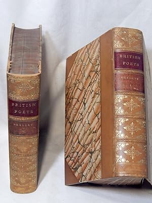 The Poetical Works of Percy Bysshe Shelley, with a memoir. Four volumes in Two (British Poets ser...