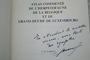 Bild des Verkufers fr ATLAS COMMENTE DE L'HERPETOFAUNE DE LA BELGIQUE ET DU GRAND-DUCHE DE LUXEMBOURG ENVOI zum Verkauf von Librairie RAIMOND