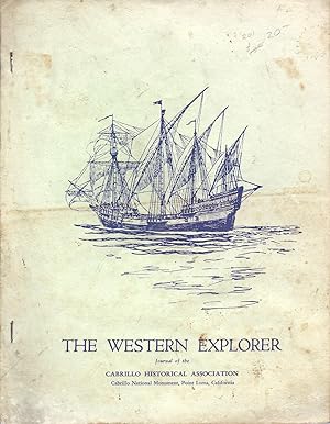 Seller image for The Western Explorer, The Journal of the Cabrillo Historical Association, volume II, Number 1 OVERSIZE xxxxxxxx. San Diego: Cabrillo Historical Association, 1962. First Impression. for sale by Charles Lewis Best Booksellers
