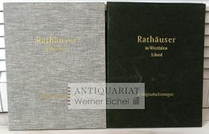 Rathäuser in Westfalen - 1. und 2. Band - jeweils mit 8 Original-Radierungen.