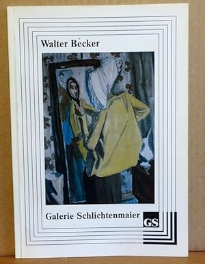 Bild des Verkufers fr Walter Becker (1893-1984): Gemlde, Zeichnungen, Druckgraphik zum Verkauf von ANTIQUARIAT H. EPPLER