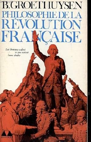Imagen del vendedor de PHILOSOPHIE DE LA REVOLUTION FRANCAISE a la venta por Le-Livre