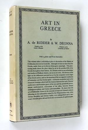 Imagen del vendedor de Art in Greece a la venta por Vortex Books