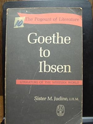 GOETHE TO IBSEN