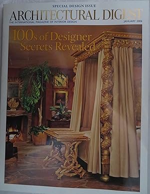 Architectural Digest: January 2006, Special Design Issue