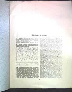 Image du vendeur pour Erkelenz, Kr. Erkelenz; Sonderdruck aus: Rheinisches Stdtebuch; mis en vente par books4less (Versandantiquariat Petra Gros GmbH & Co. KG)